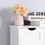Armoire de rangement pour salle de bain, armoire de plancher avec tablette réglable et tiroirs