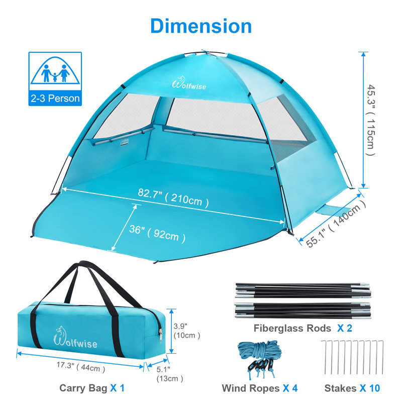 Tent, Blue