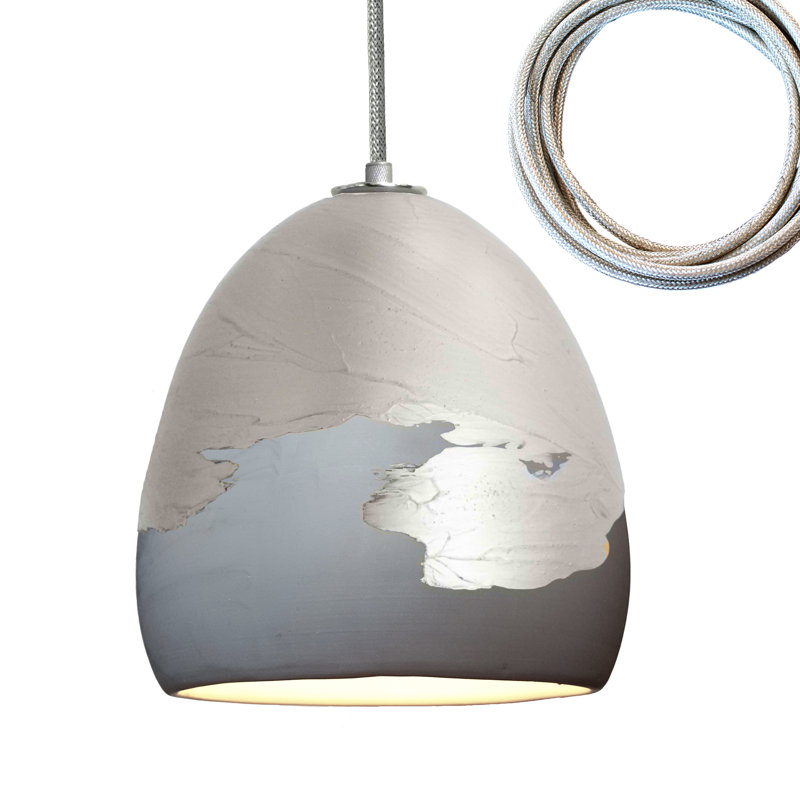 Architect 1 - Light Pendant, No Bulb Included, Not UL Listed for Dry Locations, Gray & Nickel Ombre