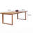 Solid Wood Dining Table Oak Solid Wood Top Dining Table-100813475