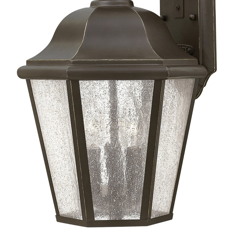 Edgewater 3-Light Outdoor Wall Lantern, Oil Rubbed Bronze