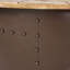 Table basse en bois et fer
