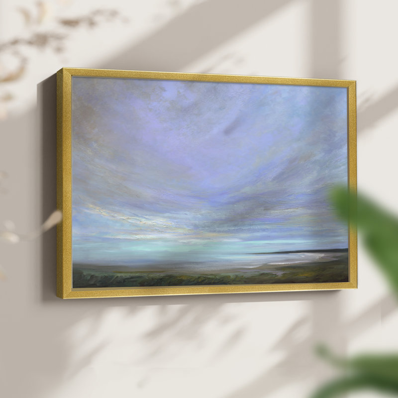 Coastal Views III -Framed Print - Restickable