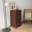 Modular Brown Walnut Buffet Cabinet For Dining - Stylish And Functional Storage Large Capacity Wine Bar With Room-2096057952