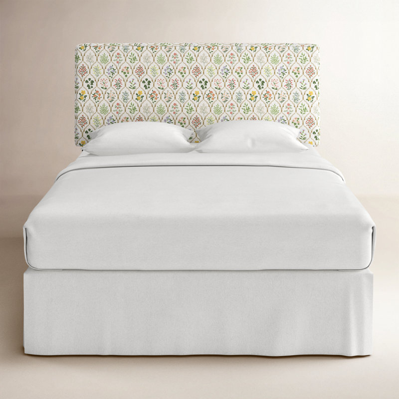Elly Headboard, Queen, Rpc Hawthorne Multi Linen