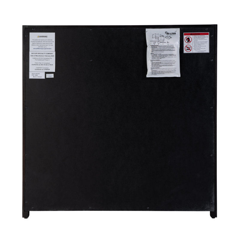 Lark 2 - Door Accent Cabinet, Black