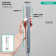 hansgrohe Pulsify S Baton Handshower 100 1-Jet, 1.75 GPM