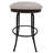 Swivel Upholstered Counter Stool with Metal Frame-48366674-48366677-27796881