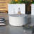 Circular Outdoor Coffee Table , 28 " W 28 " D