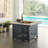 Munguia Square Propane Fire Pit Table