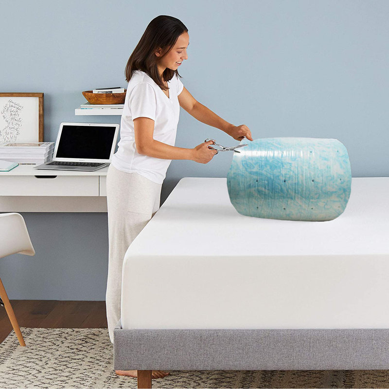 Brandsville 2'' Memory Foam Mattress Topper, King, 3"
