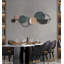 Suspension murale tridimensionnelle de luxe en métal-1311835021