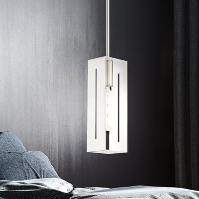 Columbus 1 - Light Matte Black Single Pendant