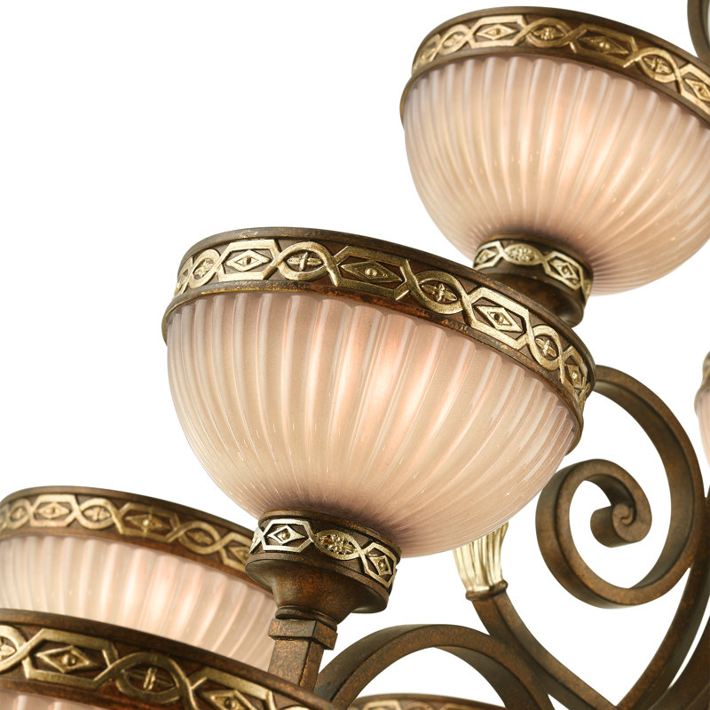 Cutlerville 18 - Light Dimmable Tiered Chandelier