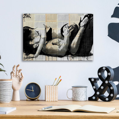 Trinx «Lust» par Loui Jover, art mural en verre acrylique
