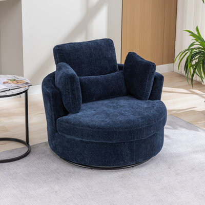 Fauteuil demi-tonneau pivotant l 50 po Dahlonega