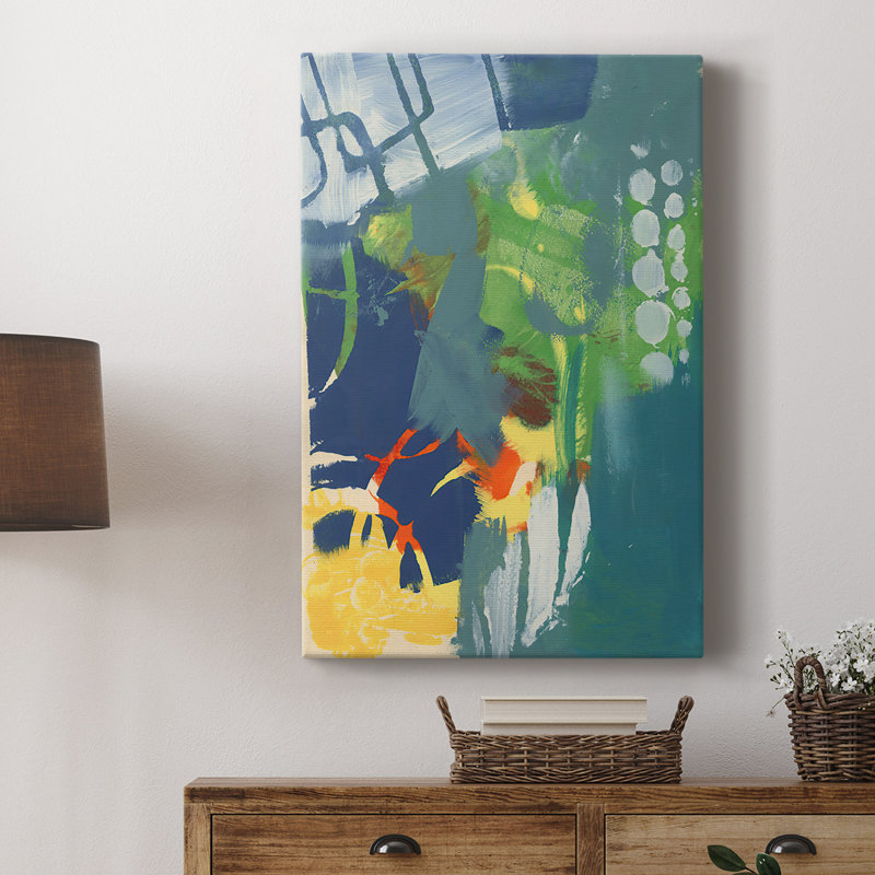 Tropical graphiques III - galerie Cavas personnalisée, H 27 po x l 18 po