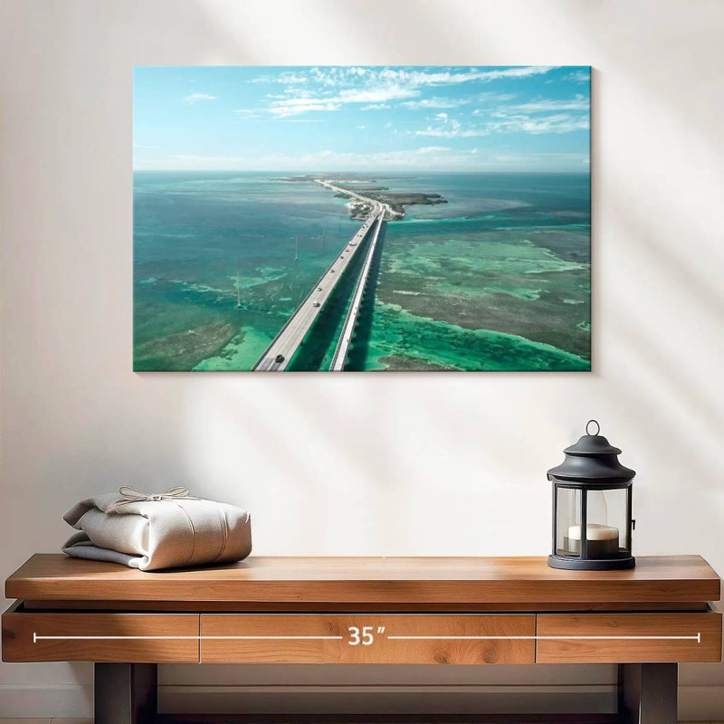 Lilie Wonderful Seven Mile Bridge, H 16 po x l 24 po