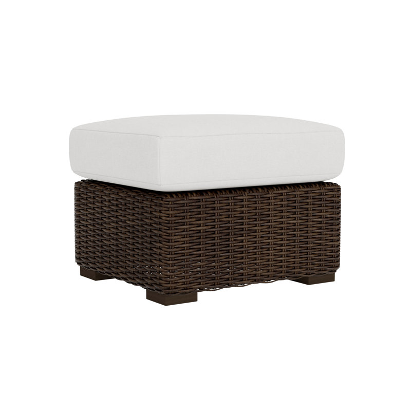 Mesa Outdoor Ottoman, Serene Ocean