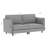 74.27" Wide Chenille Oversized Loveseat with Side Pocket-1954234045