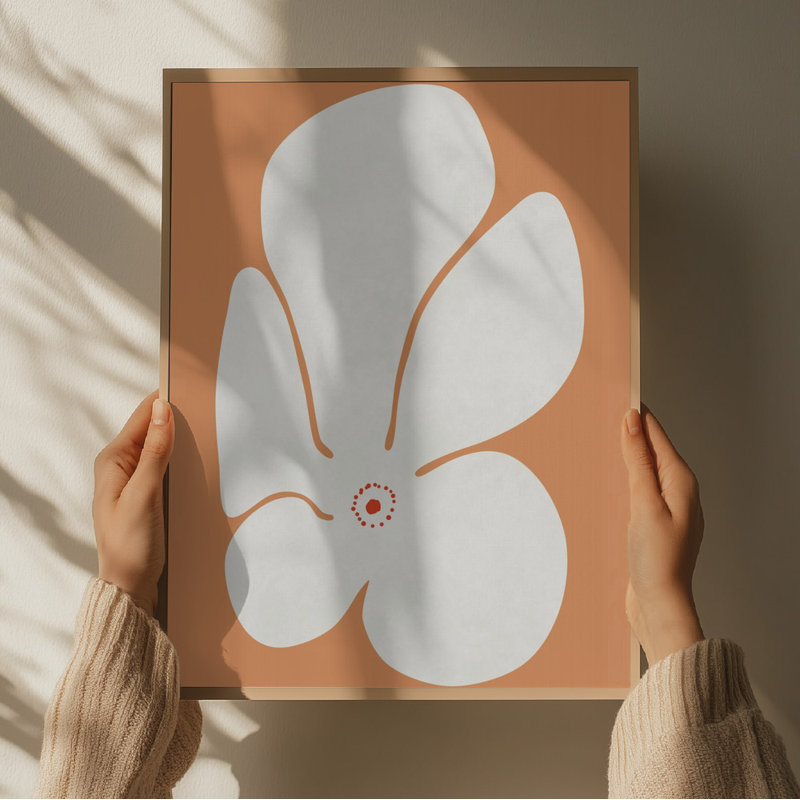 Poppies Flower, 50.8 cm H x 76.2 cm W