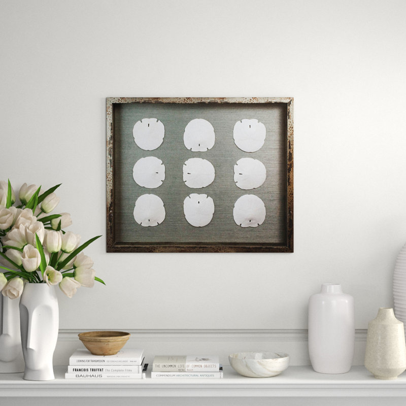 Sealife Print, Gray/White