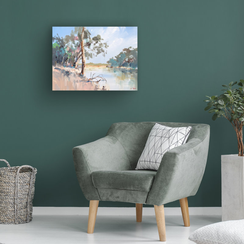 Art sur toile Craig Trewin Penny Summer River, The Murray 2, H 14 po x l 19 po x P 2 po
