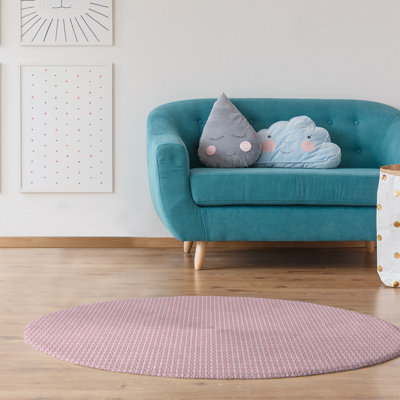 Chenille Geometric Indoor Rug