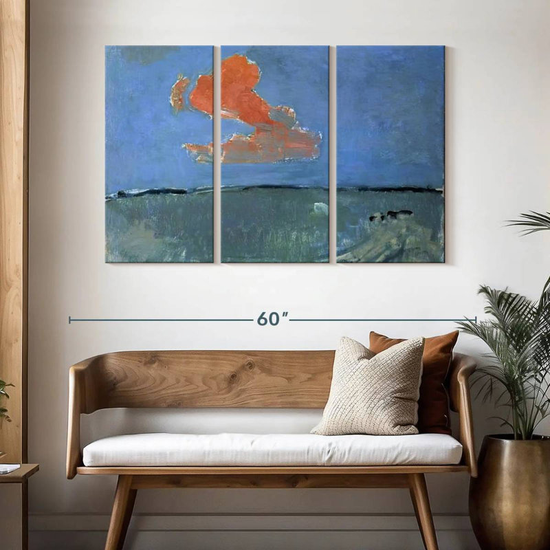 Avery The Red Cloud, 32" H x 50" W