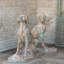 Cast Iron Hound Pair