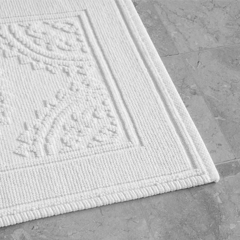  2-Piece Bath Rug Set, White