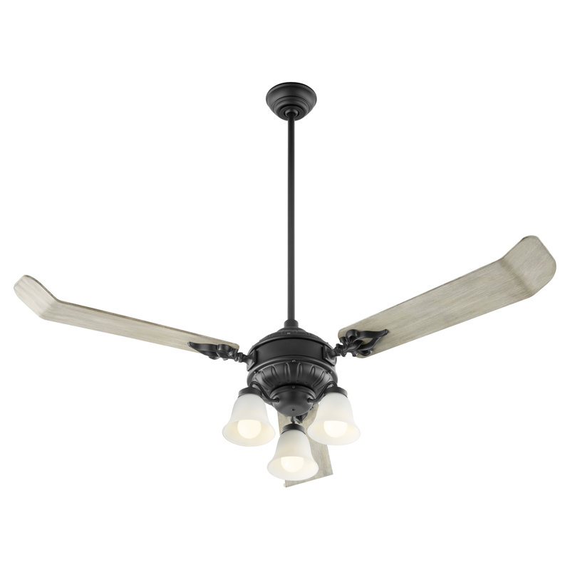 Brewster 12.75'' 3 - Light Light Fitter, Noir