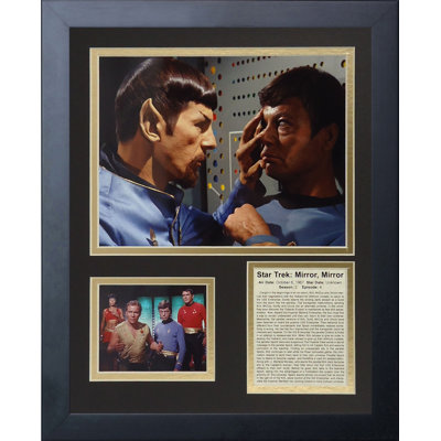 Étoile trek, reproduction de photo encadrée