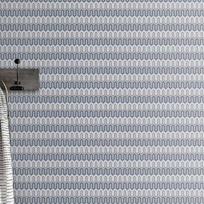 Geometrix 10m x 52.8cm Satin Wallpaper Roll