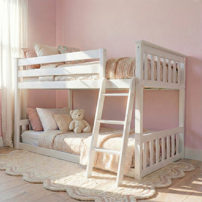 Aileana Kids Twin Over Twin Bunk Bed