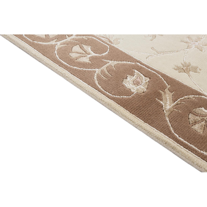 Tapis de couloir ivoire