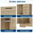 Wood Armoire Wardrobe Closet with 4 Drawers and Door, 43.3" H Bedroom Wardrobe Cabinet with Hanging Rod, Clothing Storage Cabinets, 4 Drawers Dresser with Storage Closet-637500782