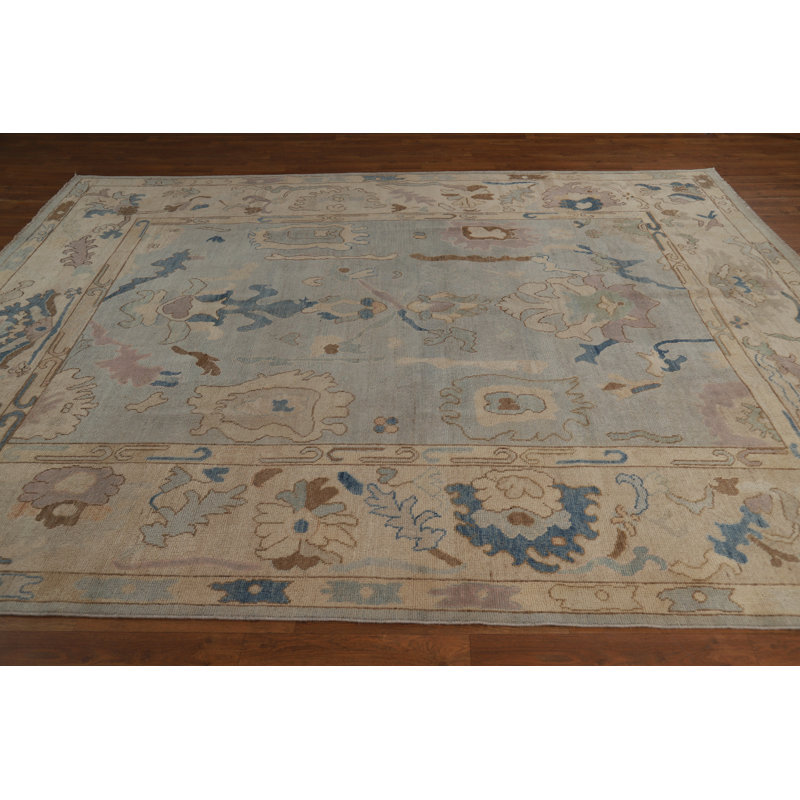 Vegetable Dye Oushak Turkish Area Rug 8x10