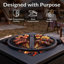 Grille de camping ronde et pliante - 24 po de diamètre-132050082