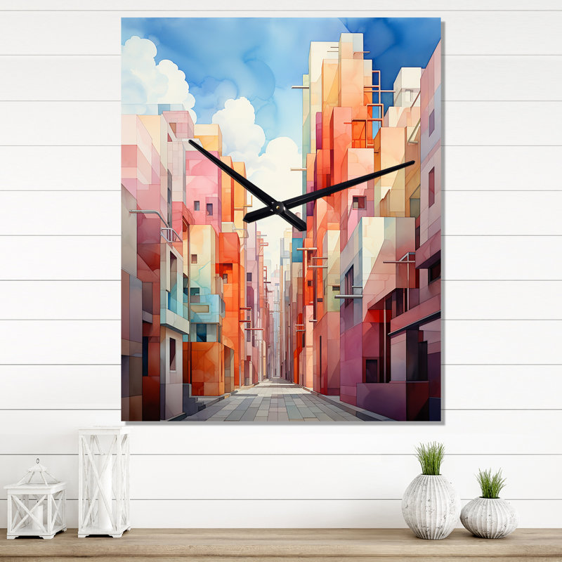 Jazimine - Horloges murales paysages urbains, Très petit