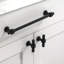 Paquet de 10 boutons d'armoire - Quincaillerie d'armoire de cuisine robuste en métal solide pour tiroirs, commodes, armoires - Antirouille et facile à installer-113575441-130024265