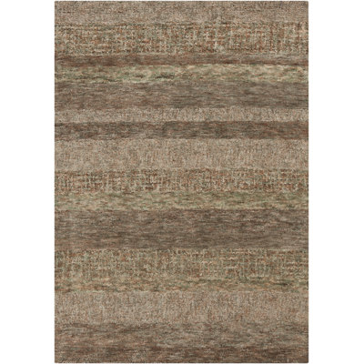 Tapis brun foncé Carli