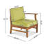 Fauteuil droit Perla