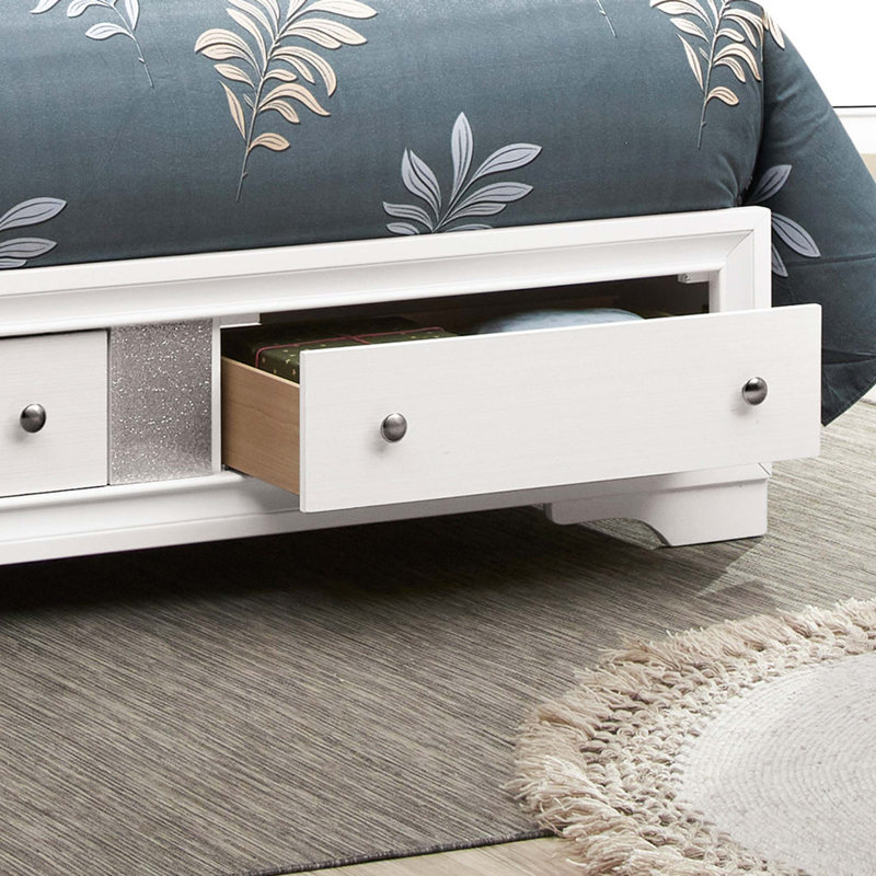 Madrid BED, Full/Double, White