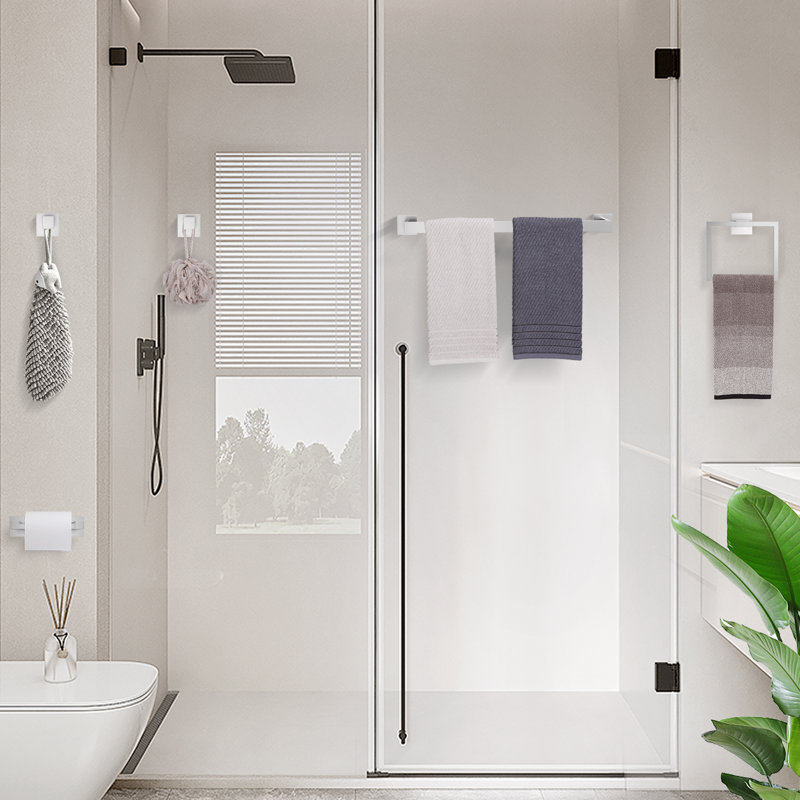 5 - Piece Bathroom Hardware Set (set Of 5), Brushed Nickel