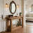 Entryway Table,2-Tier Console Table,Sofa Table