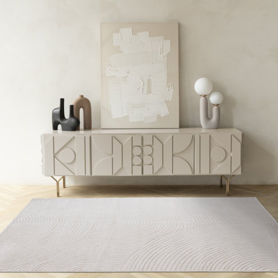 Tapis d'intérieur texturé Didina