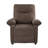 160° Recliner Chair With 8-Point Massage, Heating Function, And Side Storage Pockets.