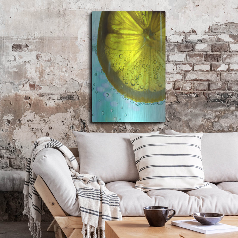 «Lemon Wheel» par Dana Brett Munach, H 36 po x l 24 po
