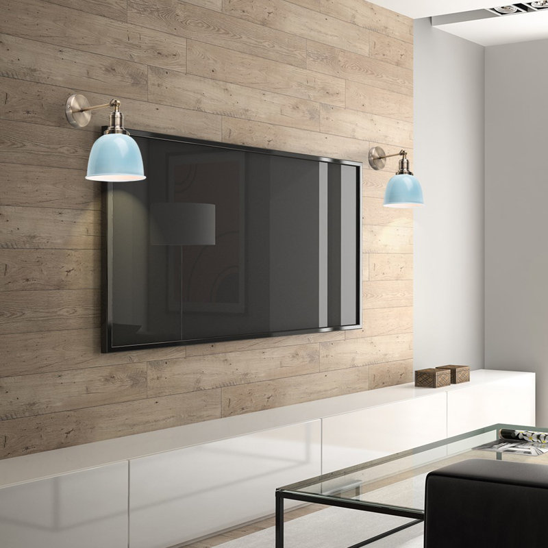 Harman Armed Sconce, Cream, LED Bulb